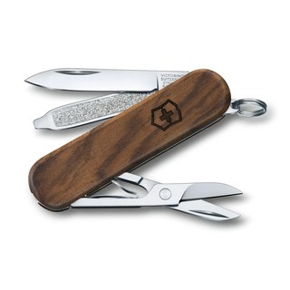 VICTORINOX 瑞士維氏 瑞士刀 5用 58mm 胡桃木 0.6221.63