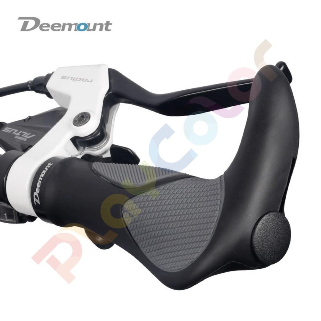 Deemount 牛角加寬肉球 一體式握把套人體工學手把牛角腳踏車越野車登山車公路車玩色單車 蝦皮購物