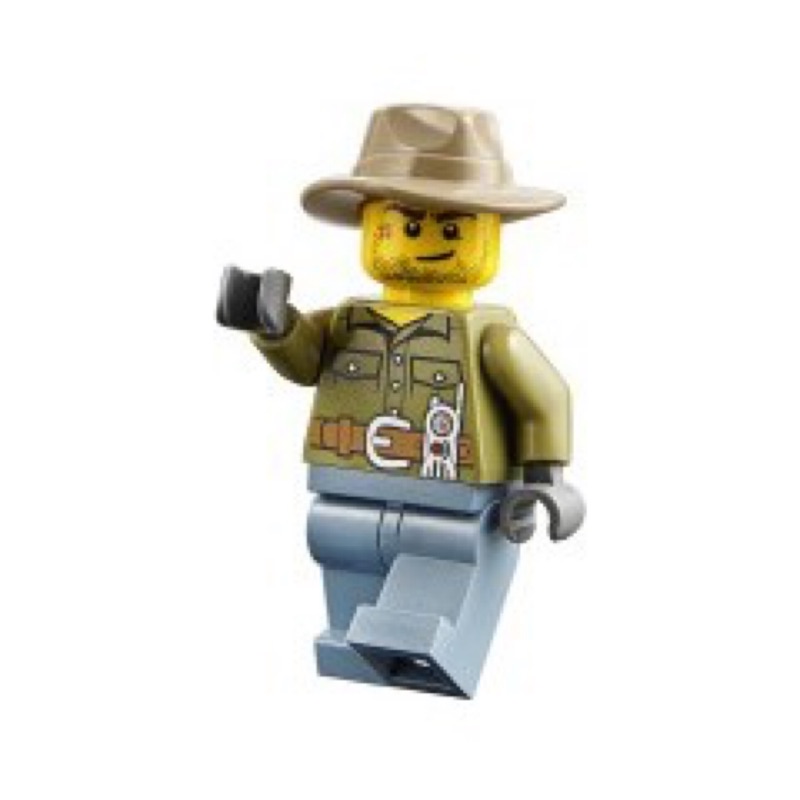《拆賣》LEGO 樂高 60124 city城市 火山探險 男研究員