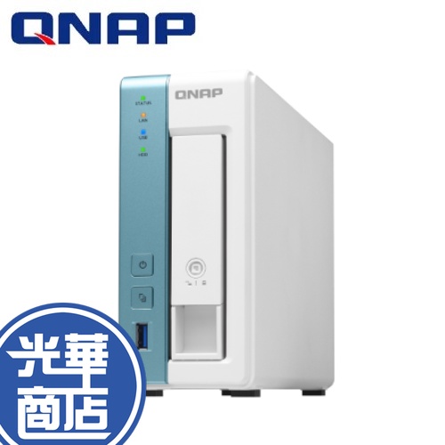 【免運直送】 QNAP 威聯通 TS-131K 1-Bay NAS 網路儲存伺服器 公司貨 光華商場