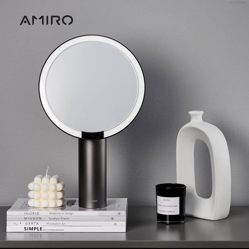 全新第三代AMIRO Oath 自動感光 LED化妝鏡(國際精裝彩盒版)【MOUS 官方店】