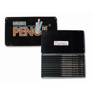 【板橋酷酷姐美術】日本 OTTO PENCIL 素描鉛筆組 12支 (日本原裝)