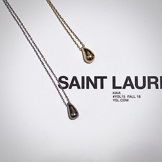 XS.SUNSHINE - 小水滴 // 項鍊 鈦鋼 飾品 現貨 簡約風格 細鍊