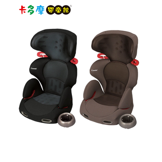 【Combi 康貝】New Buon Junior成長型安全座椅-棕色/黑色｜卡多摩