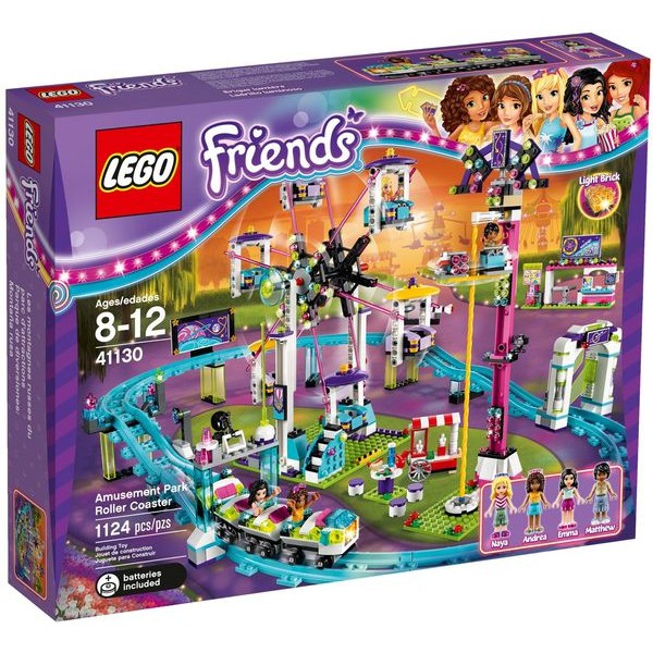 ［想樂］全新 樂高 Lego 41130 Friends 好朋友系列 遊樂園雲霄飛車 Roller Coaster