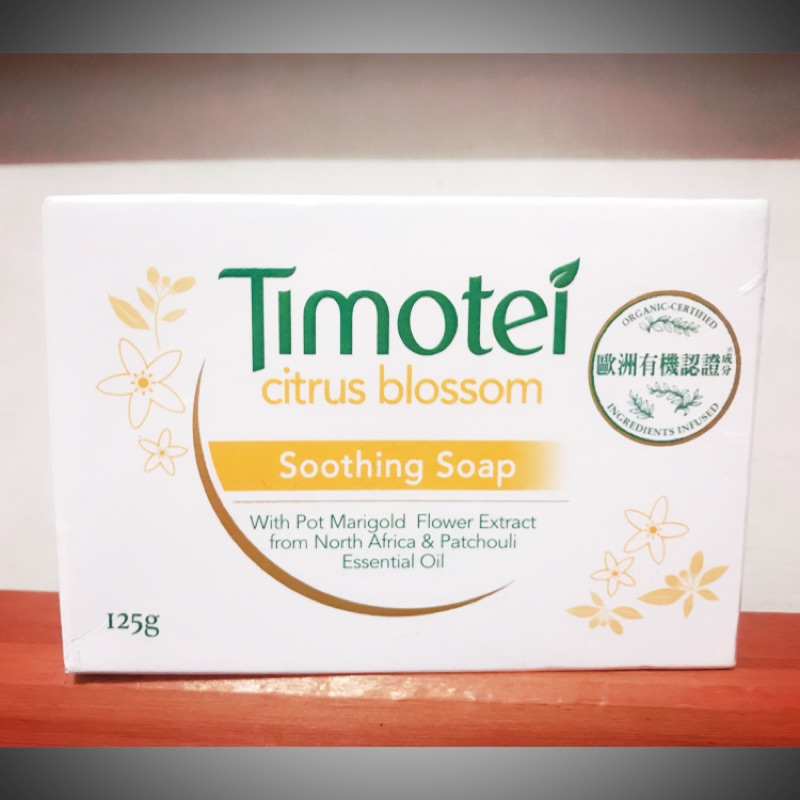 [全新] Timotei 蒂沐蝶 3種 橙花 玫瑰 綠茶 植萃舒活皂