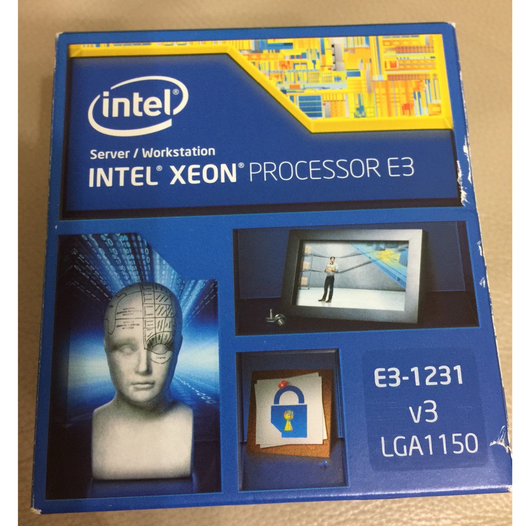 [二手]INTEL 盒裝 Xeon E3-1231V3 / LGA1150