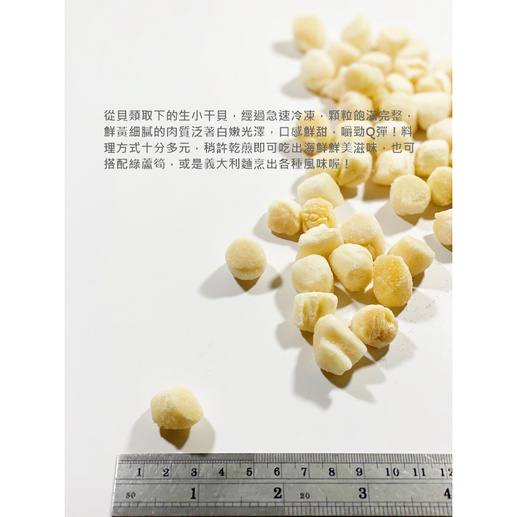 貝柱-海灣貝(1kg/約300-400顆)#小干貝／冷凍超商取貨／🈵799免運／【魚仔海鮮】