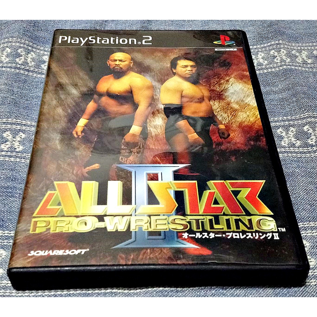 歡樂本舖 PS2遊戲 PS2 全明星職業摔角 2 All Star Pro Wrestling 日版 G5