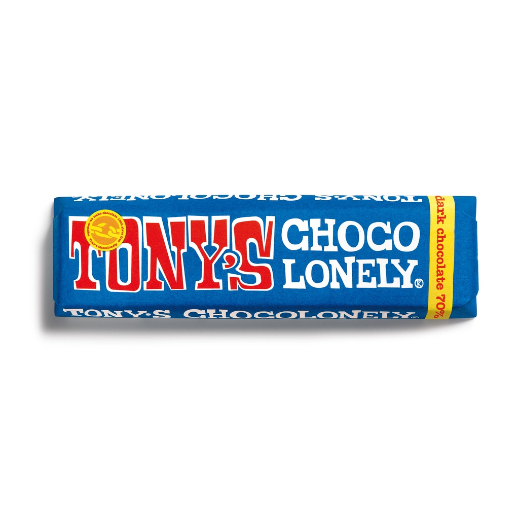 TONY'S CHOCOLONELY黑巧克力70% / 50公克　eslite誠品