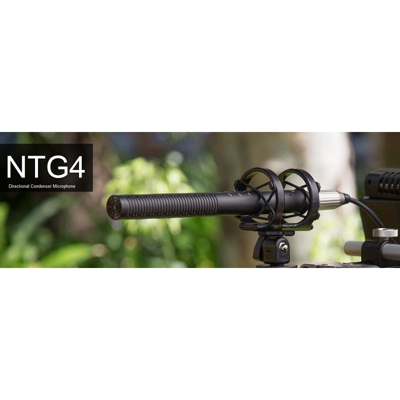 造韻樂器音響- JU-MUSIC - 全新 RODE NTG4 槍型 指向性 電容 麥克風 直播