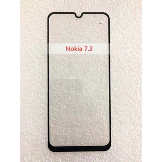 Nokia 7.2 鋼化玻璃滿版 Nokia 7.2 全膠 滿版 9H 二次強化 鋼化TA-1196鋼化玻璃