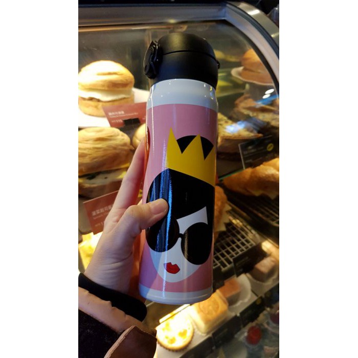 STARBUCKS 星巴克 X ALICE OLIVIA 聯名不鏽鋼隨身瓶500ML~現貨