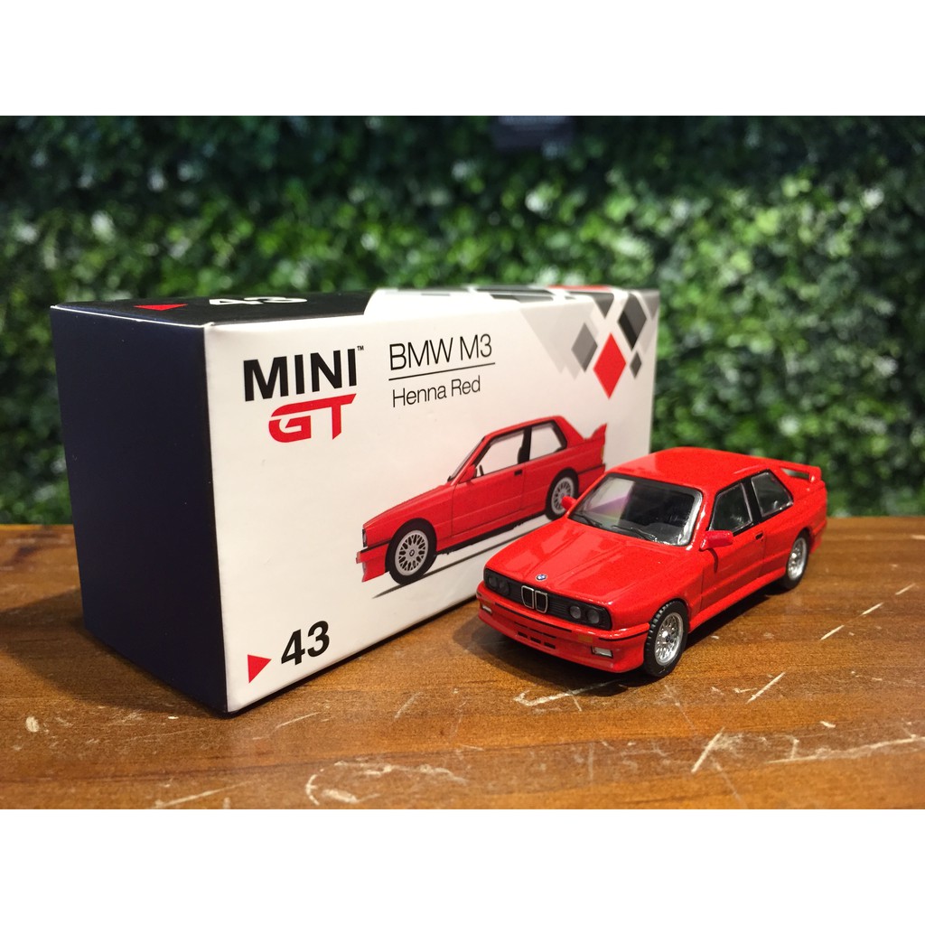 1/64 Mini GT BMW M3 (E30) Henna Red MGT00043L【MGM】