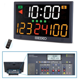 [爾東體育] SEIKO 多功能計時器 KT-601 籃球 排球 網球 桌球 足球 各項比賽專用 來電價詢