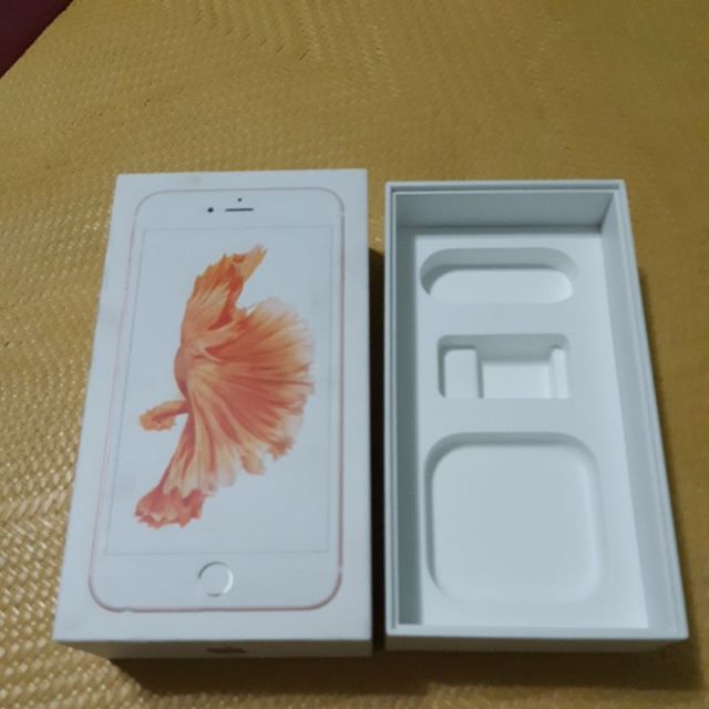 apple iphone 6s plus 64g 玫瑰金 原廠 盒子 空盒