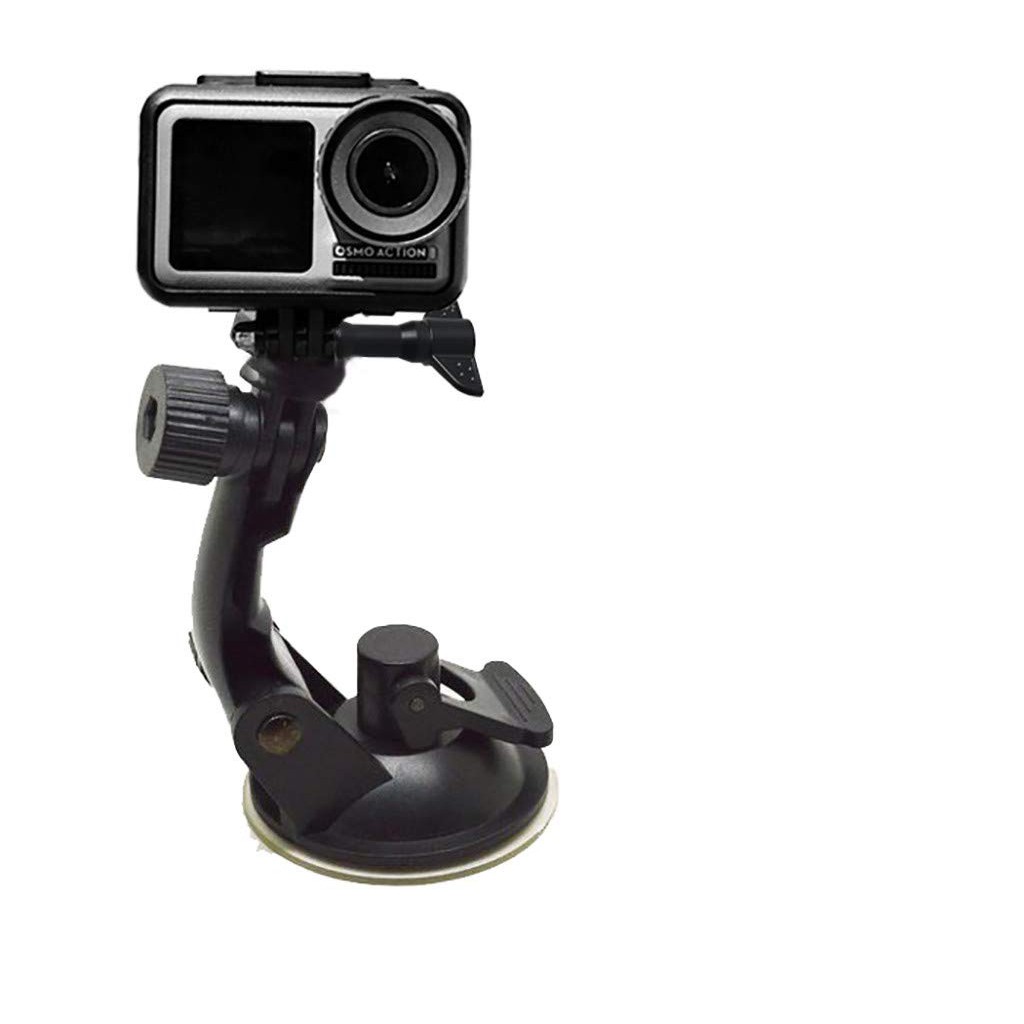 DJI OSMO ACTION/Insta360/GOPRO HERO8 7運動相機支架汽車擋風玻璃吸盤安裝固定支架桌面