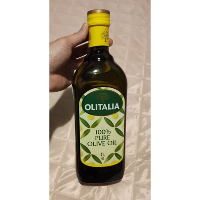 【現貨+快速出貨】Olitalia奧利塔純橄欖油1000ml 米蘭米其林一星餐廳主廚推薦 義大利最多主廚使用的食用油品牌