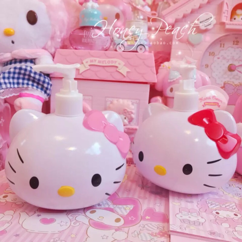 《現》可愛Hello Kitty分裝瓶 洗手液 乳液瓶 沐浴乳按壓瓶