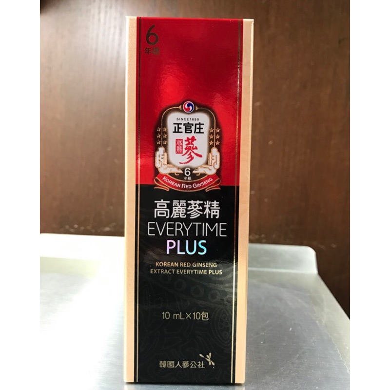 [現貨][新貨]熱賣商品 正韓國 正官庄 高麗蔘精/紅蔘精 Every time Plus，2024/4