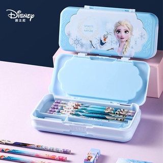 🎈「小聶家」🎶 迪士尼文具盒 女小學生多功能文具用品 可愛鉛筆盒 冰雪奇緣兒童筆袋 文具盒