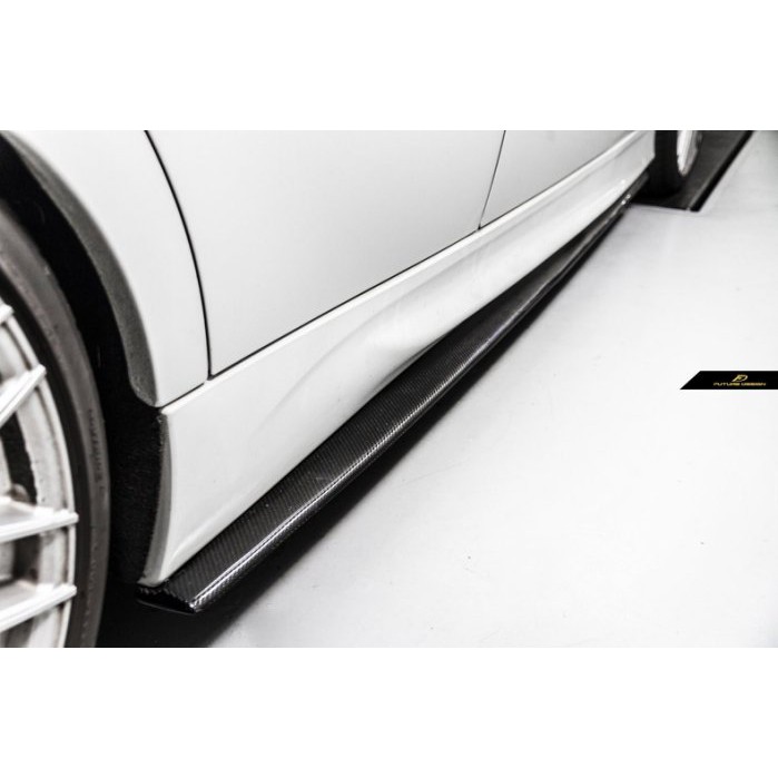 【Future_Design】BMW E90 E91 MTECH 專用 雙面 抽真空 卡夢 側裙 定風翼 現貨