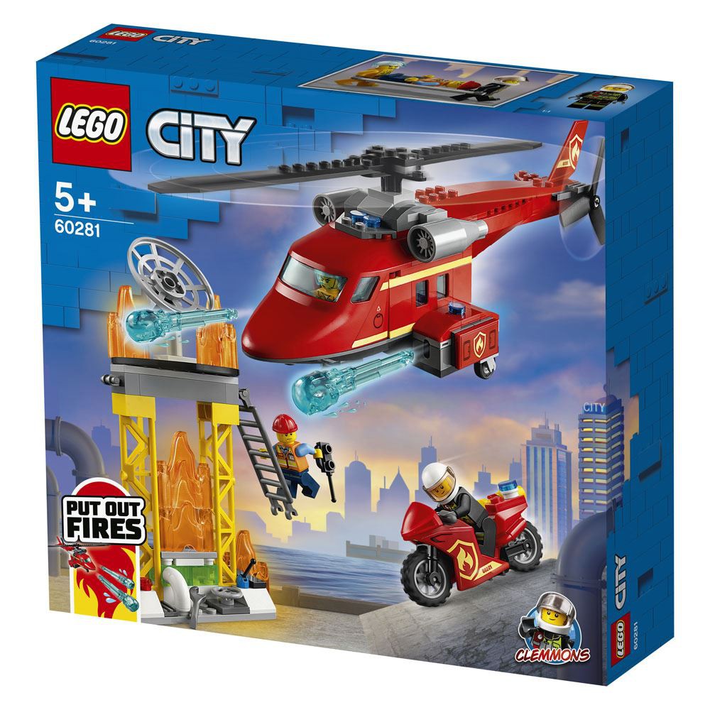 [宅媽科學玩具] 樂高 LEGO 60281 消防救援直升機