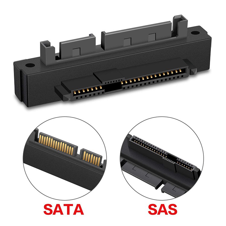 SFF-8482 SAS轉SATA線SAS硬盤接主板SATA轉接頭15PIN電源 90度彎