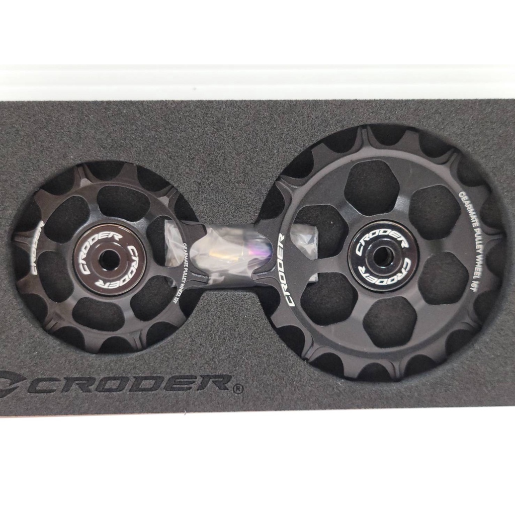 SRAM FORCE AXS RIVAL 12速後變直上 CRODER 12/16T 加大陶瓷導輪 加大導輪 大導輪