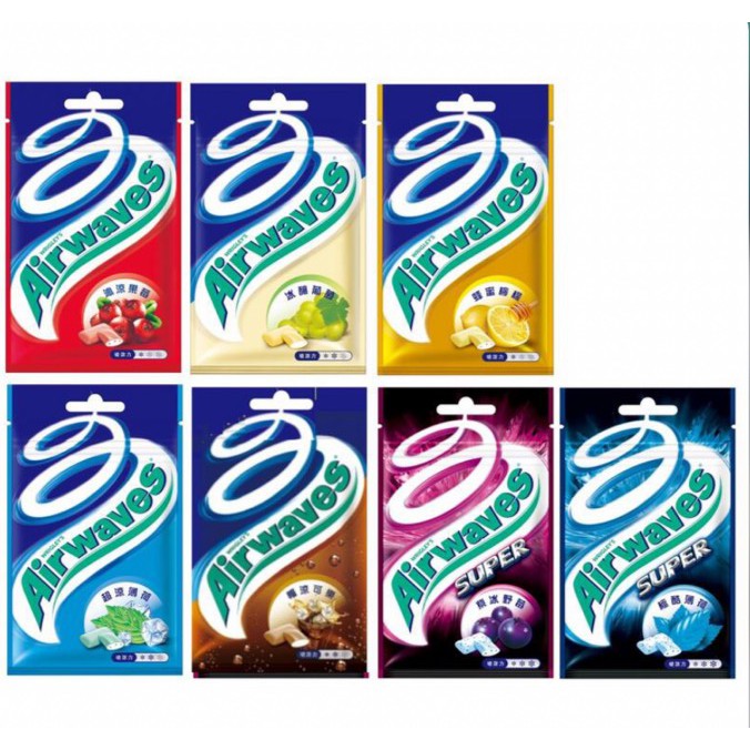 【激省商場】非即期品!!!非超商汰換回收品!!!AIRWAVES 口香糖系列 28g 口香糖平均一包29