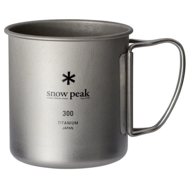 【珀的生活館】Snow Peak 雪峰 鈦杯 300 ml l 450 ml 日本鈦杯 輕量化