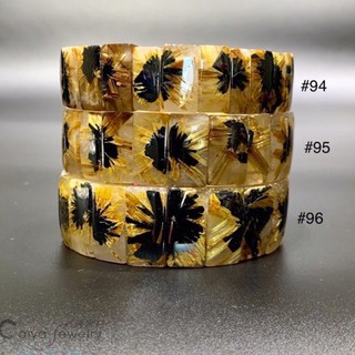 《Caiya Jewelry 》太陽花手排 鈦晶手排 太陽對花 太陽花母礦-22mm N0-96