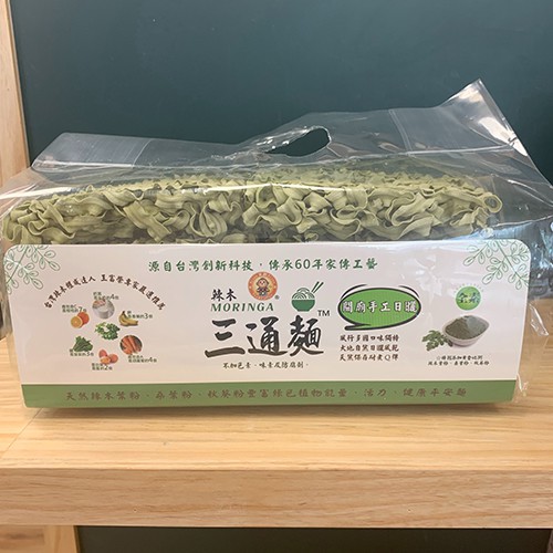 JENPIN饌 米歐 辣木 三通麵(8入/包)