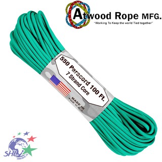 Atwood 藍綠色傘繩 / 100呎 / S11-TEAL 【詮國】