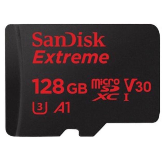 667X A1 SanDisk Extreme microSD XC V30 U3 128G 公司貨 終身保固