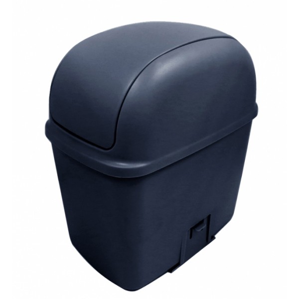 G-SPEED 汽車專用防傾倒收納小型垃圾桶(附腳踏墊夾板) GS-84