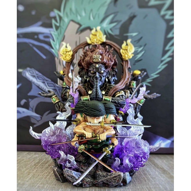 海賊王gk Ssr 工作室索隆鬼氣阿修羅索隆九刀流三刀流阿修羅羅羅亞索隆三千世界wcf 預購爆款 蝦皮購物