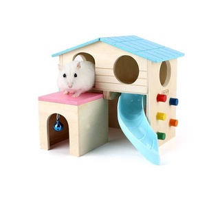 《風寵物》Carno 卡諾 多功能倉鼠遊戲趣味屋-粉藍、粉紅