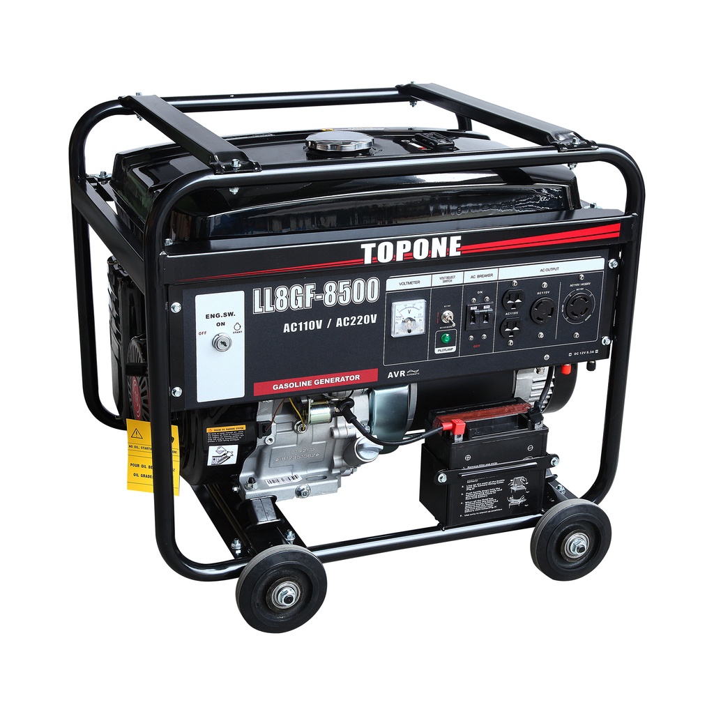 【南陽貿易】TOPONE 電動啟動 發電機 16HP LL8GF-8500 汽油發電機