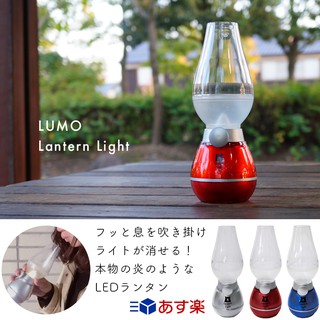 日本LUMO LED LANTERN LIGHT一吹就熄滅ON/OFF，超有趣，無段調光，露營用夜燈