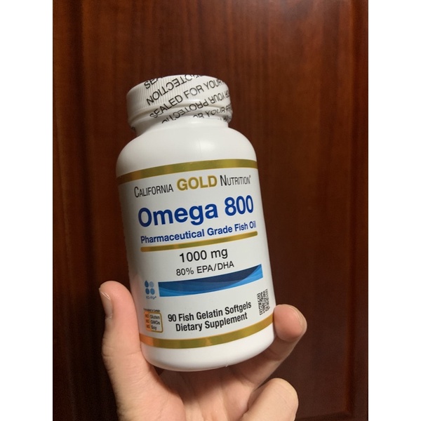 🐟90粒現貨一罐/ California Gold Nutrition CGN Omega-800魚油