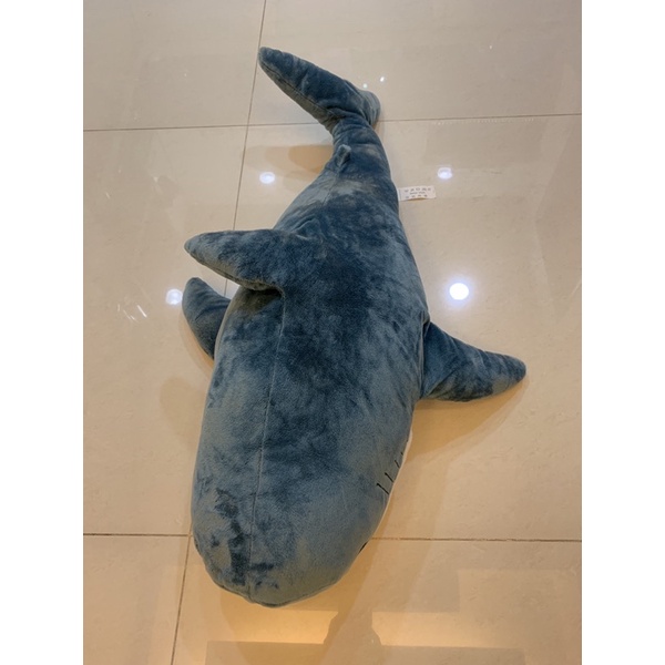 100cm 大型鯊魚絨毛玩偶|長抱枕｜填充玩具| Shark Soft Toy