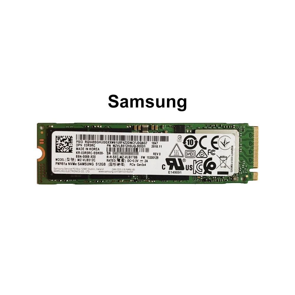 Samsung 三星 PM981 PM991 SSD PCIe 512G 固態硬碟