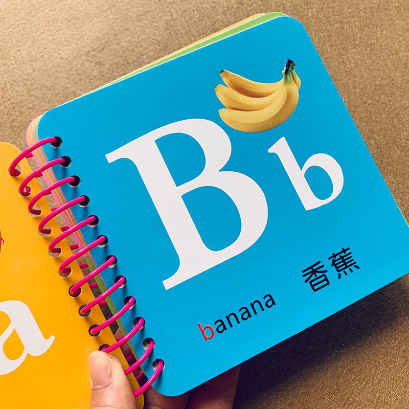 寶寶26個英文字母卡片abc大小寫英語啟蒙撕不爛翻翻書幼兒英文0兒童玩具學習教具字卡 1 2 3周歲寶寶益智 蝦皮購物