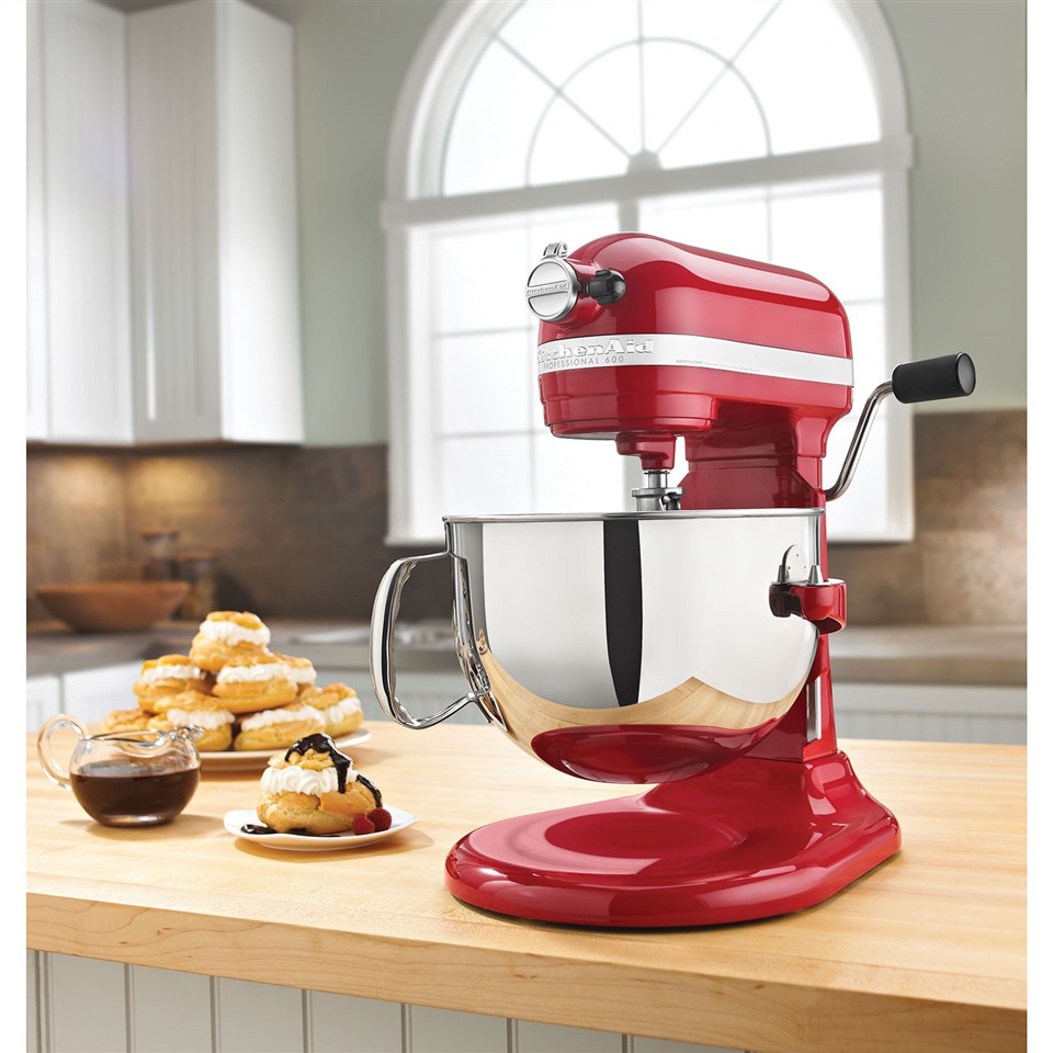 公司貨KitchenAid 5QT 升降式攪拌機 加贈 馬卡龍色鋁合金轉台+防護罩 KitchenAid 4.8L升降式