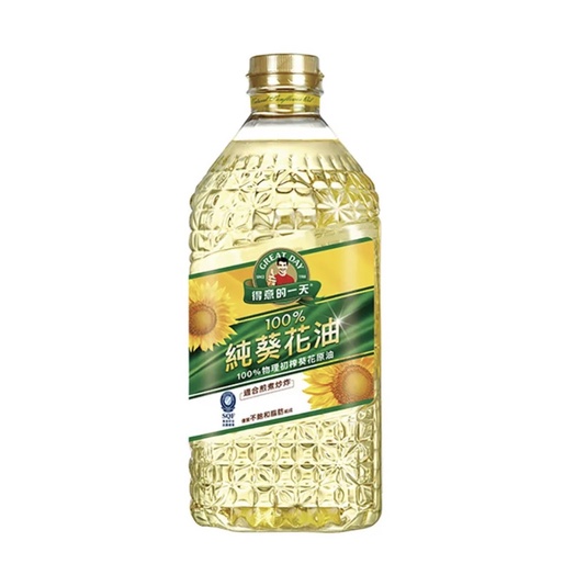 得意的一天葵花油2.4L*6瓶