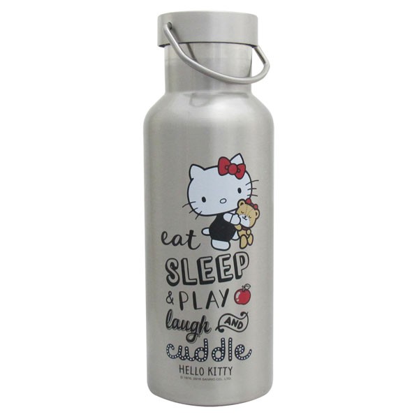 【KF-5500KT】Hello Kitty 不鏽鋼酷炫運動瓶500ml / 水瓶 / 保溫瓶