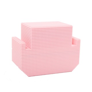 【nanoblock】趣味樂高收納盒-粉紅/SBX-04/台灣總代理公司貨