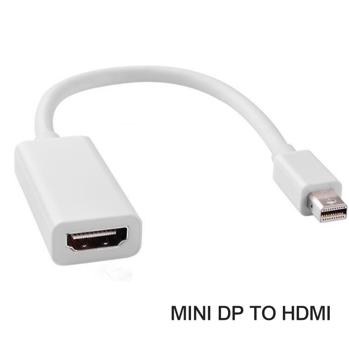 【大媽電腦】MINI DP TO HDMI 轉接器 轉換器(小殼) MACBOOK 小DP公 to HDMI母