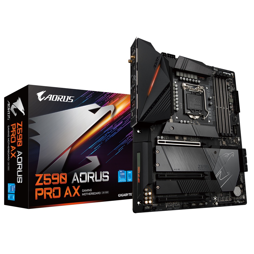 技嘉 Z590 AORUS PRO AX 主機板-( (全新未拆.免運))